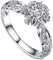 Ringe Mond Hohler Schmuck, Verlobungszubehör, Geschenk, Frauen, Ring, Eheringe Ringe Männer Totenkopf (Silver11, 11)