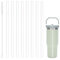 for Stanley Cup Straw, 8pcs for Stanley Flip Straw 30oz Original Lid, Reusable for Stanley Iceflow Flip S traw, for S tanley S traw, for S tanley Cup F Lip S traw with Cleaner Brush, Plastic