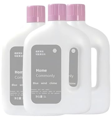 3pcs 1L Concentrated Hard Floor Cleaning Solution, Powerful Deep Clean Formula, Compatible With Dyson Wash G1 Series ，Hard Floor Scrubber Machines