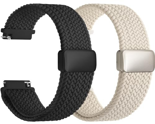 Uhrenarmband 18mm Nylon Garmin Venu 4 41mm/3S 2S/Vivoactive 4S/3S