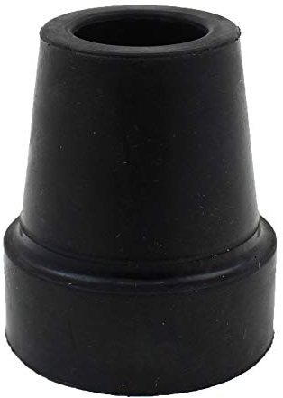 Z-Tec Gummifuß für klappbare Gehstöcke, 20 mm, Schwarz