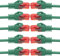 BIGtec - 10 Stück - 0,15m Gigabit Netzwerkkabel Patchkabel Ethernet LAN DSL Patch Kabel grün (2x RJ-45 Anschluß, CAT.5e, kompatibel zu CAT.6 CAT.6a CAT.7) 0,15 Meter