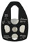 ALIENS Big Pulley Seilrolle, Farbe:schwarz