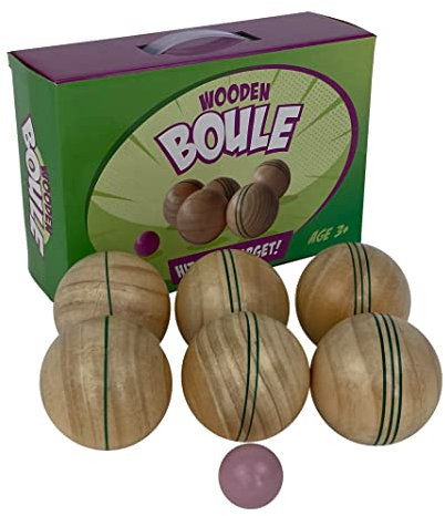 Traditional Garden Games Wooden Boule