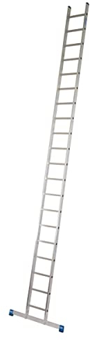 Krause 133175 Aluminium Anlegeleiter inkl. Traverse Arbeitshöhe (max.): 6.60m Aluminium DIN EN 131