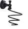 VHVCX Antike Geschnitzte Bad-Accessoires Wc-Bürstenhalter Aus Massivem Messing Bad-Hardware Sets Seifenschale Retro Black Banyo Aksesuarları, Haar-Halter
