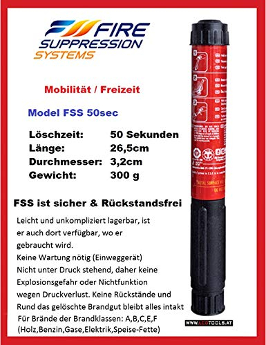 Estintore con 50 sec.