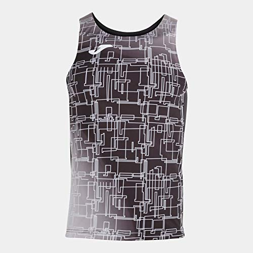 Joma Hombre Camiseta, Negro, XXL