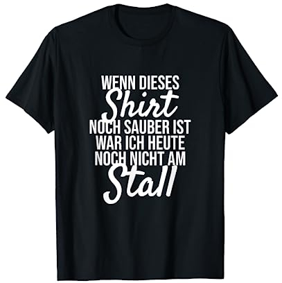 Reiterin Mädchen Damen Pferde Spruch Stall T-Shirt