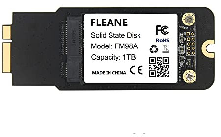 FLEANE FM98A 1TB SSD Compatible with MacBook Pro A1398 A1425 (Late 2012, Early 2013), Includes Installation Tools (1TB)