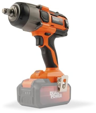 POWER plus Dual Power Akku-Schlagschrauber POWDP20400-1/2'' und 40 V Akku-Schlagschrauber, 3300 U/min und 350 Nm, ohne Batterie und Ladegerät
