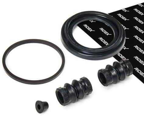 RIDEX 405R0173 Bremssattel-Reparatursatz Vorne Kompatibel mit VW Golf 7 Schrägheck 5G1, BQ1, BE1, BE2 Passat Variant 3G5, CB5 Golf 7 Variant BA5, BV5 T-Roc A11, SKODA Octavia III Combi 5E5