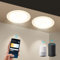 Aigostar 9W LED Downlight Slim 2 Pack, Smart LED Alexa Lights 780LM WiFi LED Einbauleuchten Kompatibel mit Alexa/Google Assistant, Dimmbar von warmem bis weißem Licht 3000-6500K, Φ118-128mm