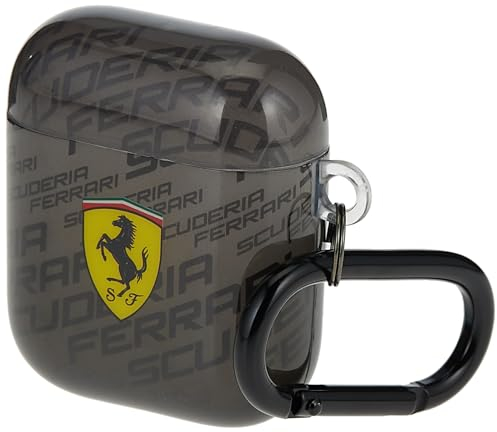 CG MOBILE Ferrari TPU Airpods Hülle Muster Airpods 1/2 - Schwarz