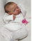 Lonian 50cm Neugeborenes Baby lebensechte echte Soft-Touch-Qualitäts-Sammler-Kunst-Reborn-Puppe mit Hand-Zeichnung-Haar-Puppe