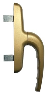 API - Cremonese maniglia apertura interna 6003 per porte e finestre in alluminio .Non idonea per apertura esterna, persiane, anta ribalta. (Bronzo)
