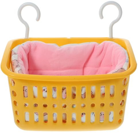 POPETPOP 1 Satz Sugar Glider Hängematte Schlafbett Für Ratten Meerschweinchenbett Meerschweinchen Bett Hängekorb Für Hamster Rattenhängematte Igelhütte Käfig Plastik Alle Jahreszeiten