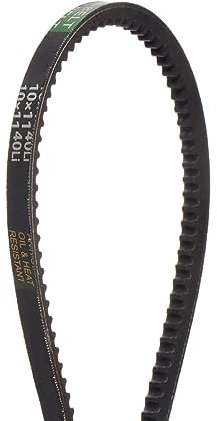 sourcing map Zahnriemen 1140mm Innen gürtel 10mm Breite Gummi Antriebsriemen für Kraftübertragung