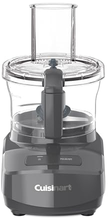 Cuisinart 7-Cup Food Processor (Anchor Gray) Procesador de Alimentos Mediano, Unisex, Ancla Gris