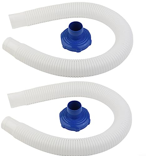 Für Intex 25016 Aufstellpool Skimmerschlauch + Adapter B Ersatzteil Set Für 28000E, 28335EH, 28337EH 2 Pcs