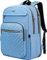 Cafele Borsa zaino del computer portatile, impermeabile insegnante infermiera borsa, 17,3 del computer portatile di lavoro, zaino del computer di viaggio aziendale, blu