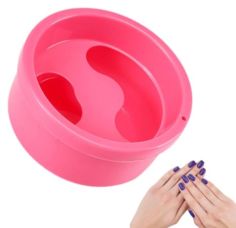 Cuenco para remojar las uñas, cuenco para remojar las manos, recipiente para remojar las uñas, cuenco de mano de manicura, herramienta de spa de lavado de manos, herramienta de manicura para salón de