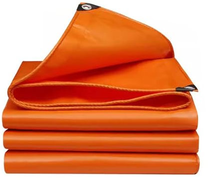 Plane mit Ösen 2x4m, StrapazierfäHig Abdeckplane, PVC-Plane, Gewebeplane Plane Wasserdicht, Wasserdicht Regenschutz Abdeckplane, für Außenbereich, Holz, Boote Und Pools