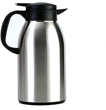 brocca isolata, brocca sottovuoto isolata a doppia parete, teiera isolata, brocca da caffè isolata, thermos da caffè isolato in acciaio inossidabile 24 ore, distributore di bevande for acqua, pentola