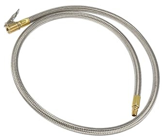 Motoforti 100cm 39 Car Tire Air Inflator Hose Adapter Extension Quick Connect Long-lasting