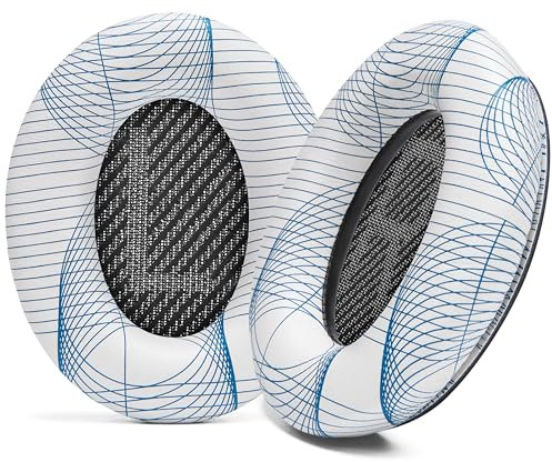 WC Wicked Cushions Upgraded Replacement Ear Pads for Bose QC35 & QC35ii (QuietComfort 35) Headphones & More - Softer Leather, Luxurious Memory Foam, Added Thickness, Extra Durability | Ivory Tide