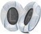WC Wicked Cushions Upgraded Replacement Ear Pads for Bose QC35 & QC35ii (QuietComfort 35) Headphones & More - Softer Leather, Luxurious Memory Foam, Added Thickness, Extra Durability | Ivory Tide