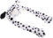 FUNNETOYU Flauschiger Tierhut Mit Beweglichen Ohren Lustige Plüschmütze Für Erwachsene Warmes Winter Accessoire Mit Langen Ohrstraps Dalmatiner Design Fasching