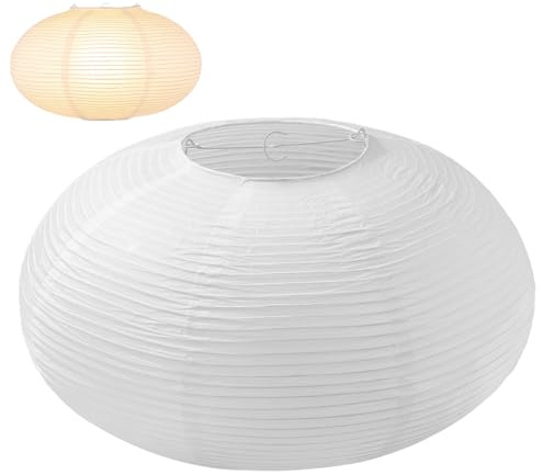 Gatuida Kronleuchter-Lampenschirme, tragbare Papier-Lichtabdeckung, elegante Lampenschirme für Pendelbeleuchtung für Zuhause, Hotel