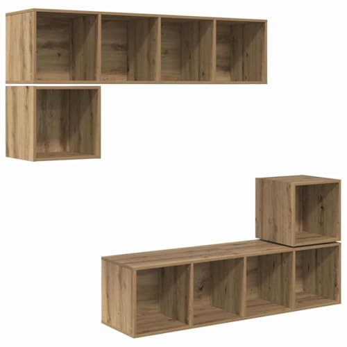 vidaXL Wall Shelf - A practical modern shelf that saves space. Ideal for your living room or bedroom. It is simple and functional, perfect for keeping your home tidy.