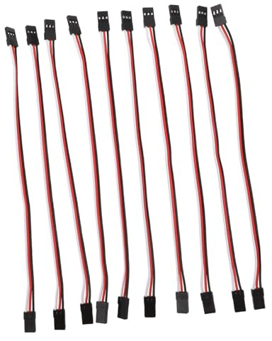 TOYANDONA 10pcs Extension Cord Wires Rc Plane Connection Cord Rc Connector Cable Wiring Harness Wire Cable Line Models Extension Plastic