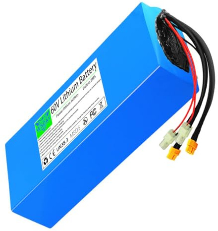 WSDAV Batteria agli ioni di Litio da 60 Volt 60V 30Ah 35Ah 40Ah Batteria per Scooter Elettrico per Motore da 1800W 2100W 2400W con caricabatteria