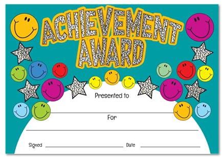 SuperStickers Zertifikat Achievement Award, A5, 20 Stück