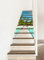 A.Monamour Treppenaufkleber Folie Selbstklebend 3D Tropische Insel Malediven Palme Holzbrücke Wooden Vinyl Wasserdicht Treppe Aufkleber Fliesenaufkleber Abziehbilder Wandaufkleber 13 Stück Set
