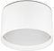 lambado® LED Aufbauleuchte flach mit großer Leuchtfläche - Set inkl. LED GX53 mit 6W 230V neutralweiß dimmbar- Decken Aufbaustrahler in weiss matt