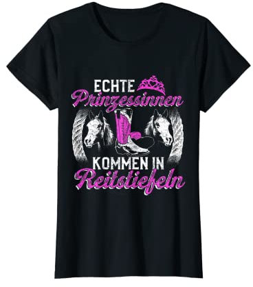 Stivali da equitazione per ragazze e principesse, colore rosa Maglietta