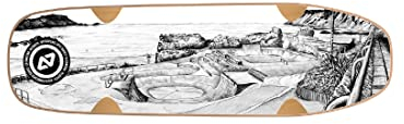 Centrano Unisex – Erwachsene Hydroponic Skateboard Deck, La Kantera Pool Shape, 8.75