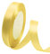 POPOYU Satinband Hell Gold 15mm,23Meters Dekoration Präsent Geschenkband Breit Schleifenband, Stoffband für Kleid Hochzeit, Taufe und Geburtstag Geschenke,Satin Dekoband, Deko Band Geschenkverpackung