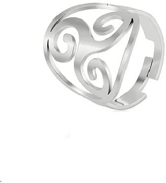 BAGUE TRiSKELE ZAIG /LIVRAISON GRATUITE/ACIER
