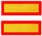 AUTOZOCO Placa Reflectante de vehículo Largo de 12 Metros homologada V6-1428/2003 - HOMOLOGACION V6 - vehículos de mas de 12m - Camión - Remolque (2 Unidades)