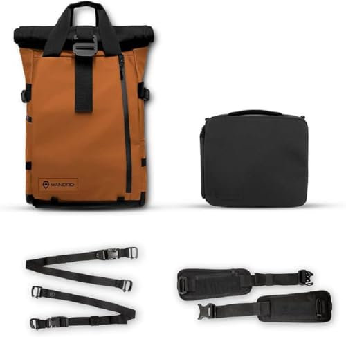 WANDRD All-New PRVKE 31L Fotografie-Reiserucksack - Foto-Bundle - Indoor/Outdoor Rucksack, Orange (Sedona Orange)