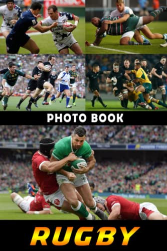 Rugby Photo Book: Ideal Photo Album Collection Of Hidden Gems For Relaxation