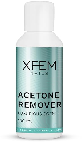 XFEM Aceton UV Gel Polish Remover (Acetone, 100ml)