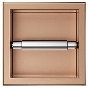 Balneo Wall-Box Paper 1 WC-Papierhalter 17,3 x 17,3 x 8,7 cm, Kupfer