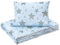 Bellochi Kinderbettwäsche 100x135, Kinderbettdecke 100x135 Set mit Kissen, Kinderdecke 100x135 weich und atmungsaktiv - aus 100% Baumwolle - Rigel Star