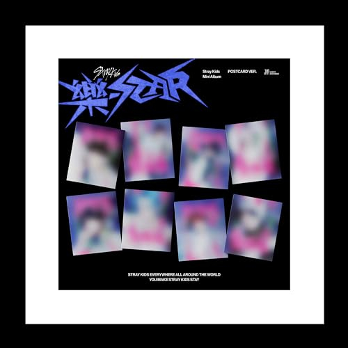 Stray Kids 樂-STAR ROCK-STAR 8th Mini Album CD+Contents+Photocard+Tracking Sealed SKZ (POSTCARD SEUNGMIN Version)